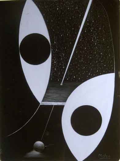 Surrealismo en técnica Grapel de Mateo