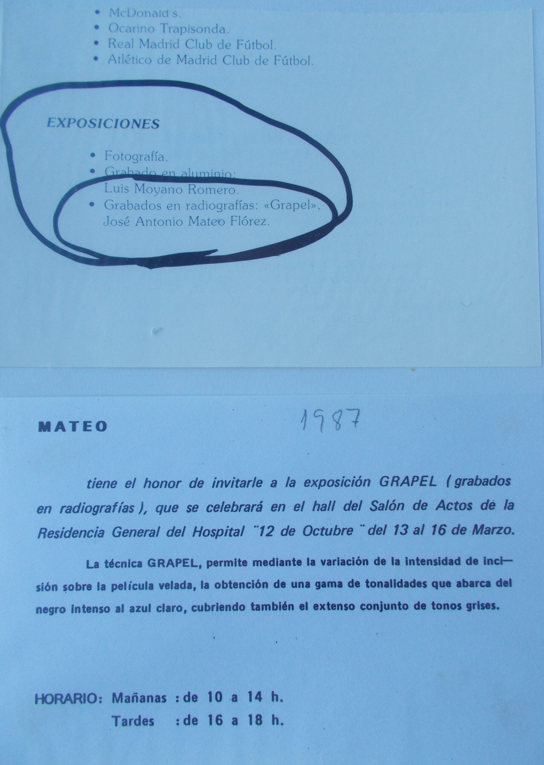 Hospital 12 de Octubre 03-10-1998