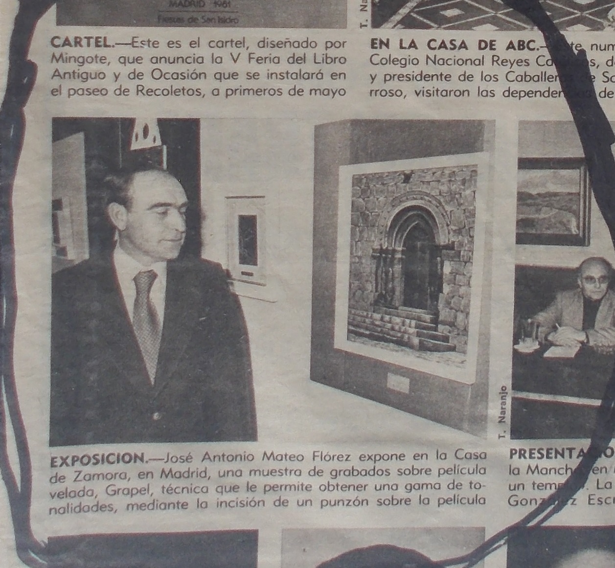 Primera exposición GRAPEL de Mateo