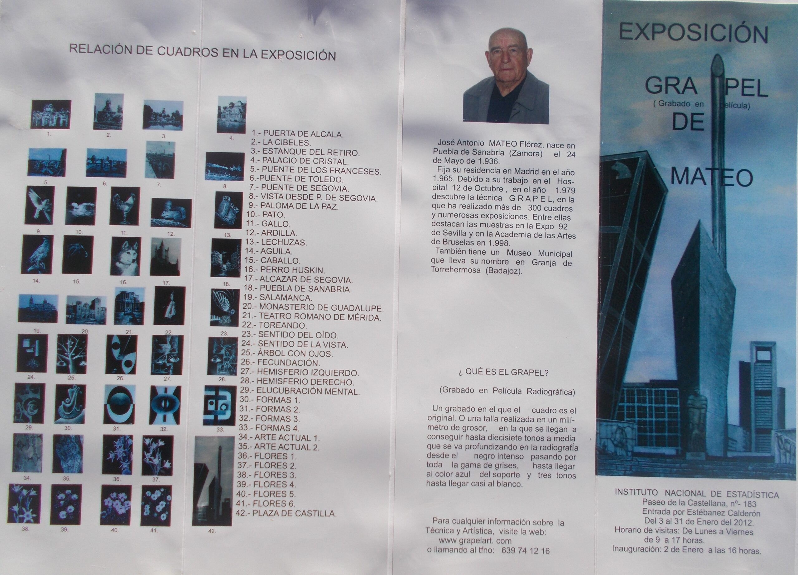 Instituto Nacional de Estadística 12-01-12